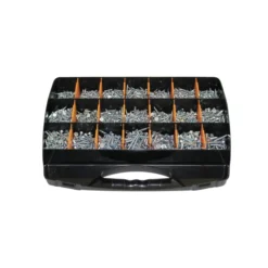 Maletín tornillos autotaladrantes DIN-7504P TORX cincados