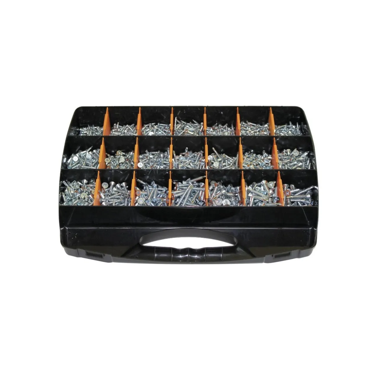 Maletín tornillos autotaladrantes DIN-7504P TORX cincados
