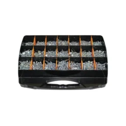 Maletín tornillos autotaladrantes DIN-7504P cincados