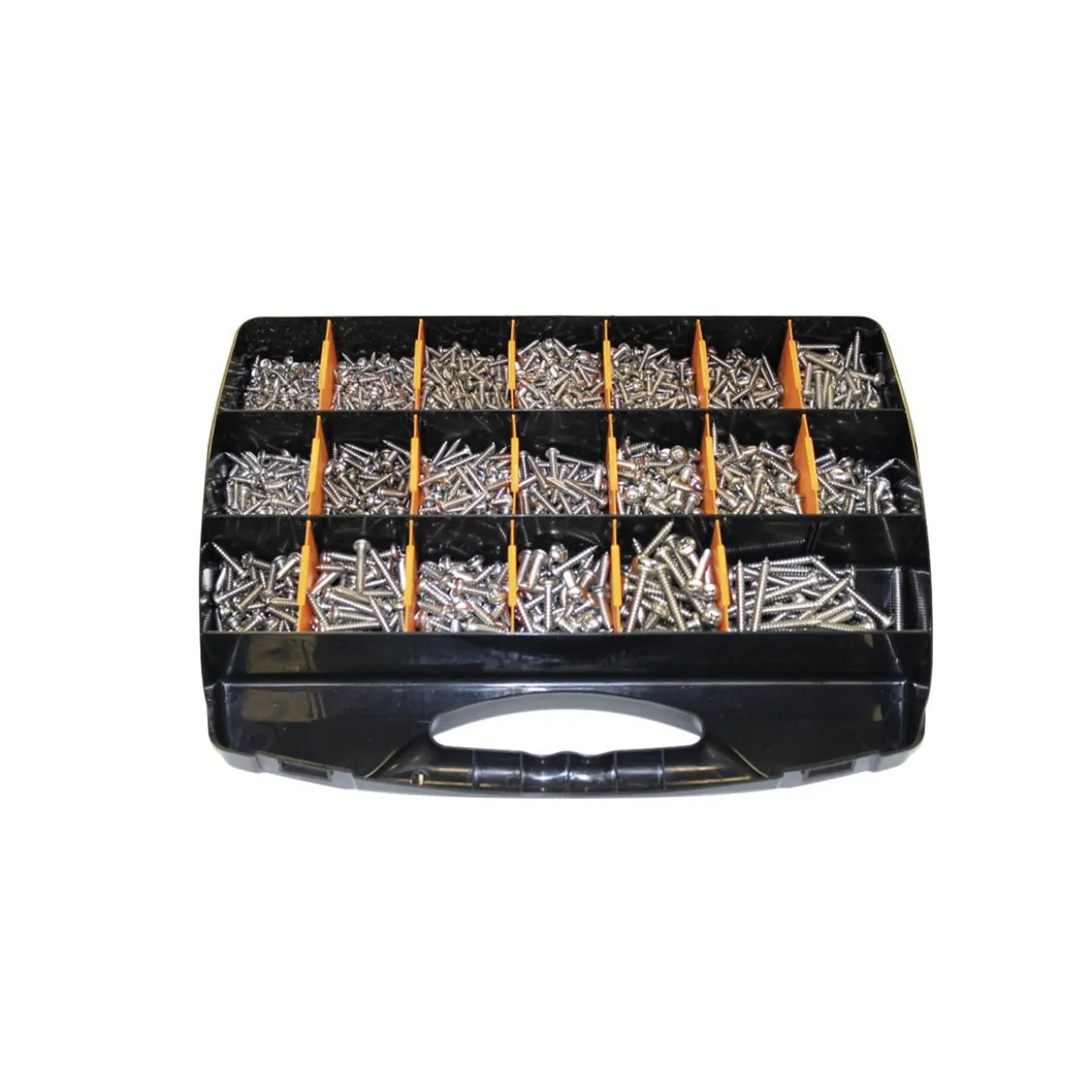Maletín tornillos DIN-7981 inoxidable A2