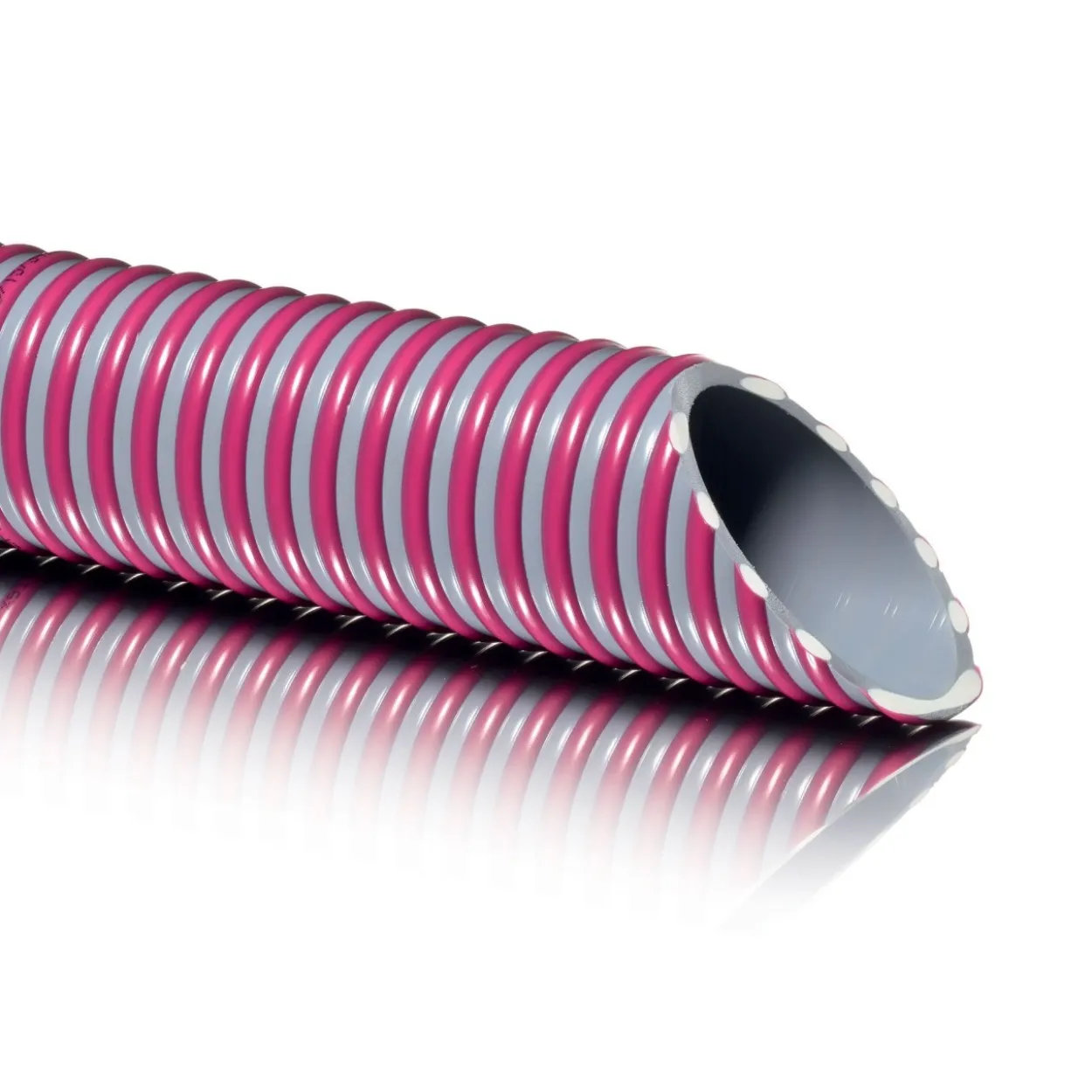 Manguera PVC descarga camión cisterna (Rollo)