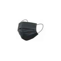 Mascarilla quirúrgica negra IIR (Caja 50 unidades)