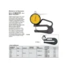 Medidor de espesor Starrett serie 3015