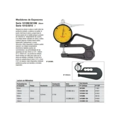 Medidor de espesor Starrett serie 3015
