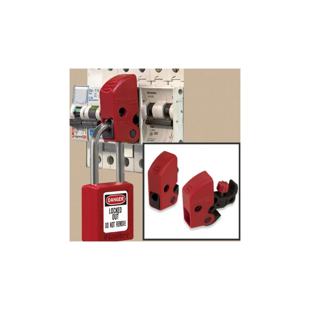 Minibloqueador disyuntor MasterLock S2394