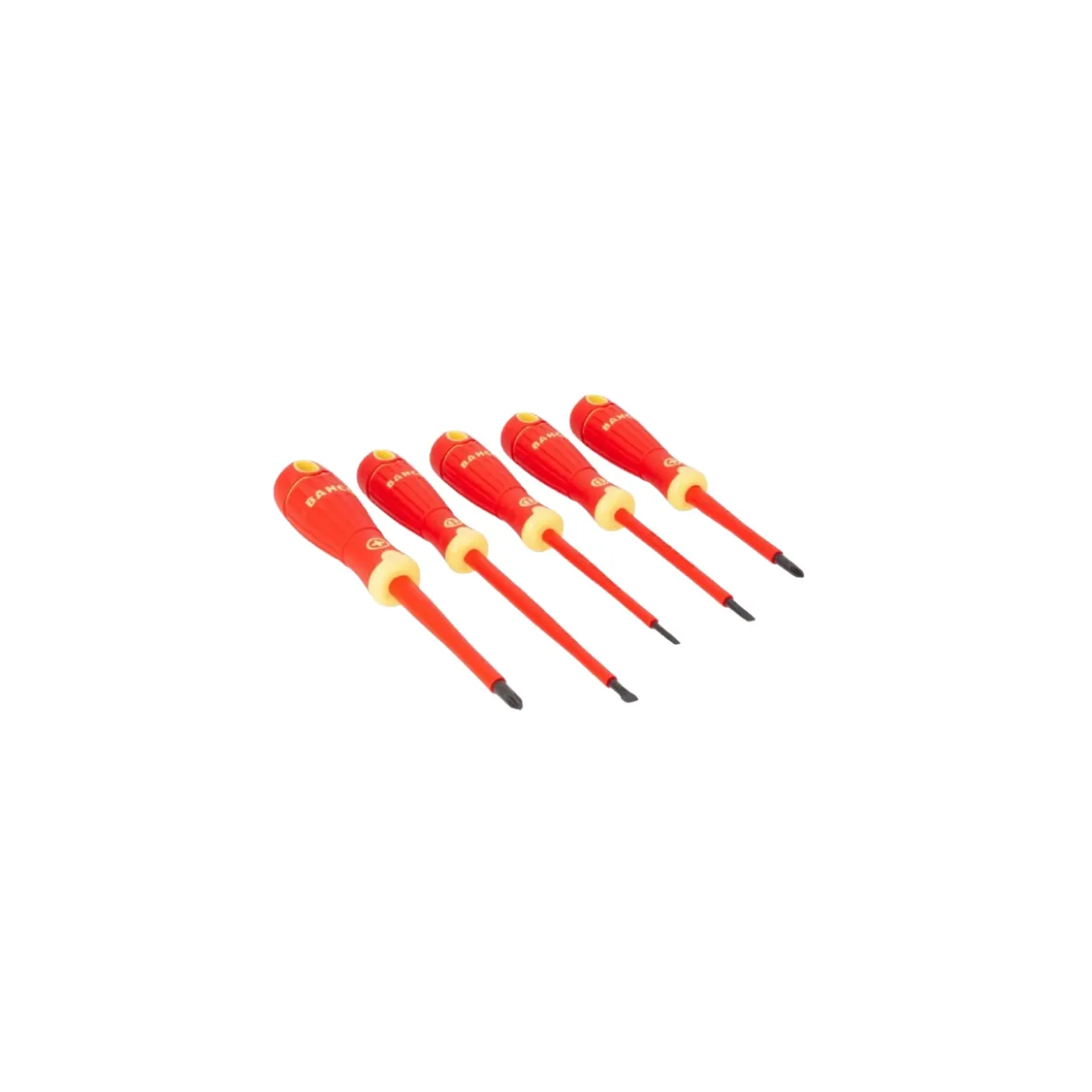 Pack destornilladores aislados 5pcs PL/PH Bahco Fit