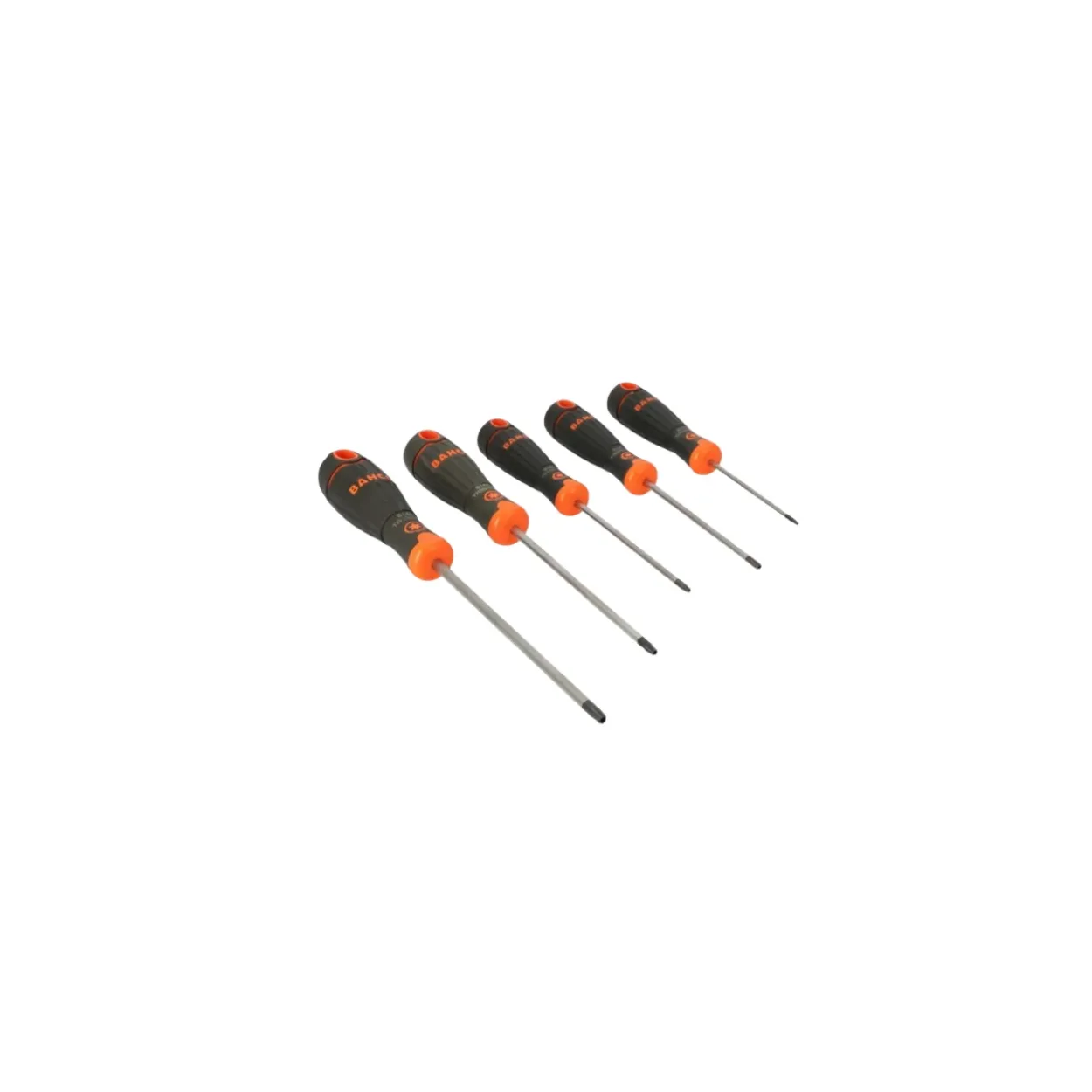 Pack destornilladores 5pcs TORX inviolable Bahco Fit