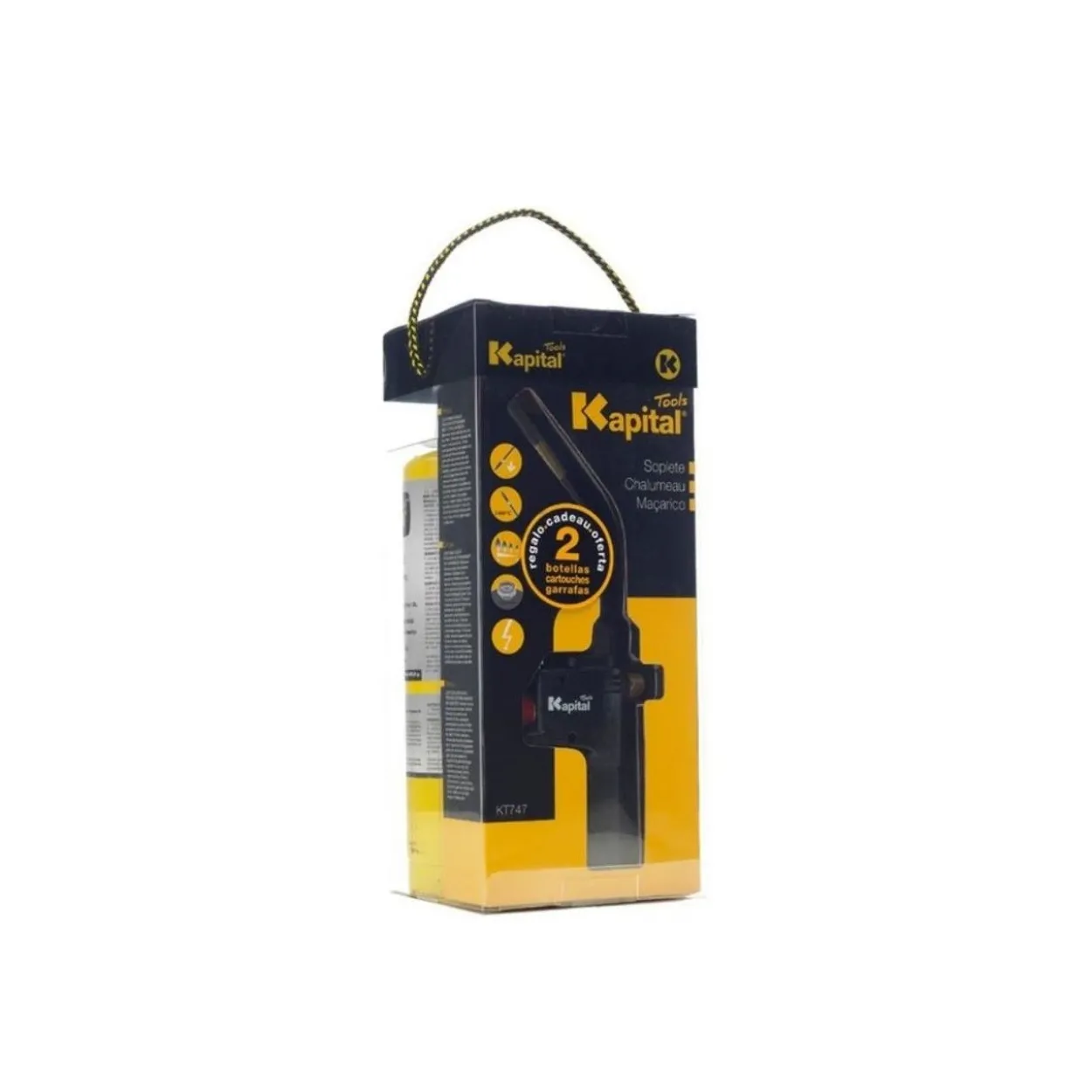 Pack soplete soldadura KT747