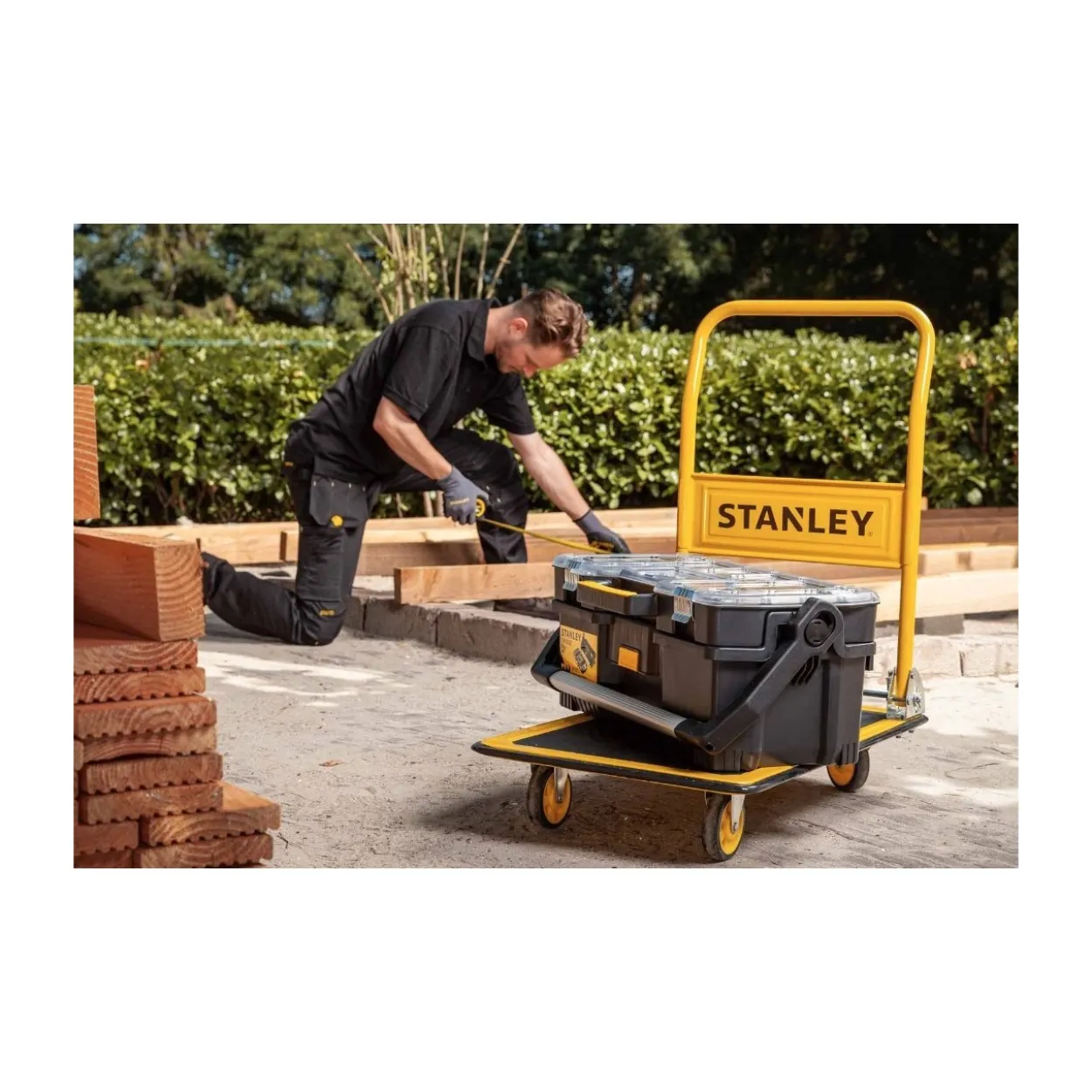 Plataforma de transporte Stanley PC527