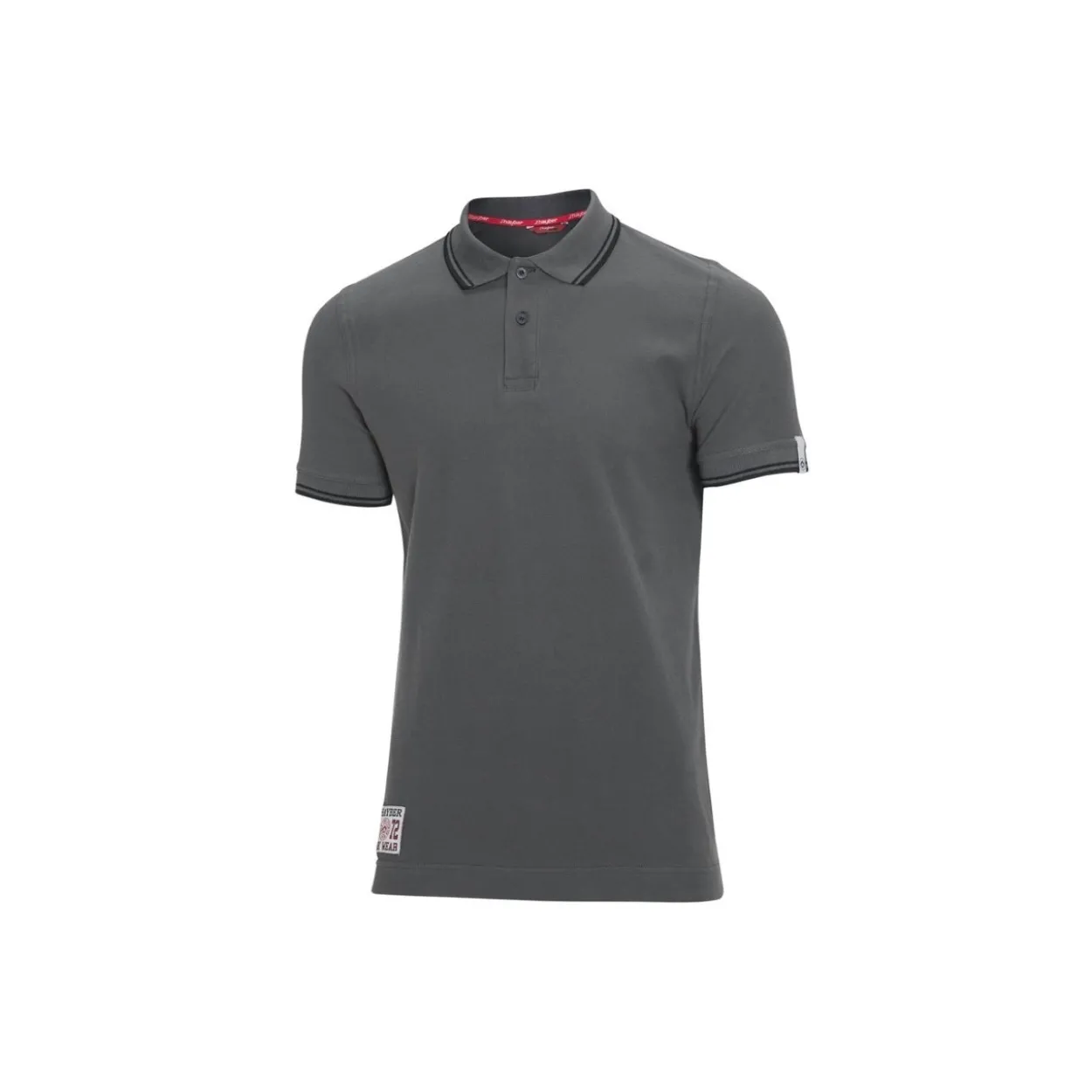 Polo J'hayber manga corta Misuri Gris