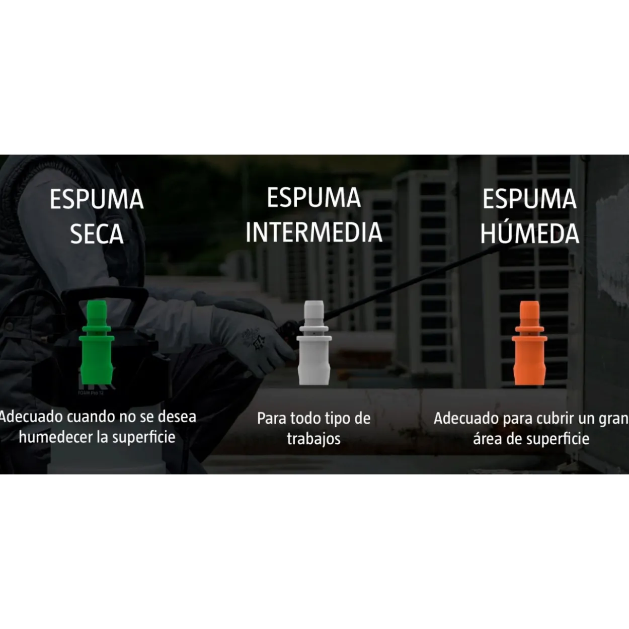 Pulverizador eléctrico espuma IK e Foam Pro 12