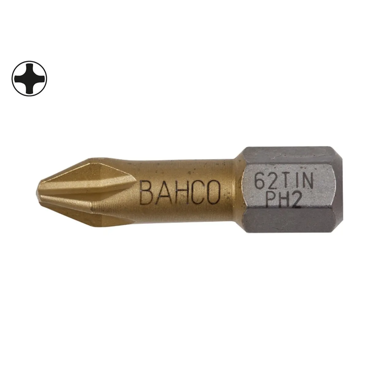 Punta titanio phillips 1/4" 25 mm Bahco
