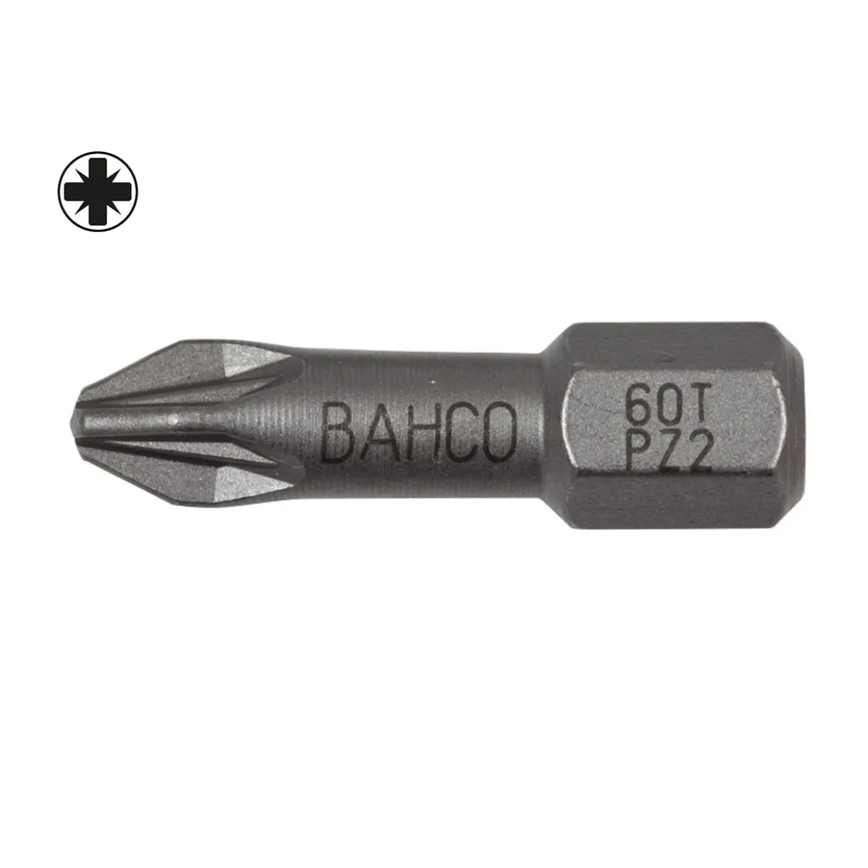 Punta torsión pozidriv 1/4" 25 mm Bahco