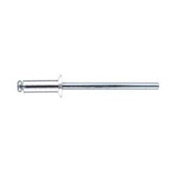 Remache tubular DIN-7337 cabeza avellanada aluminio