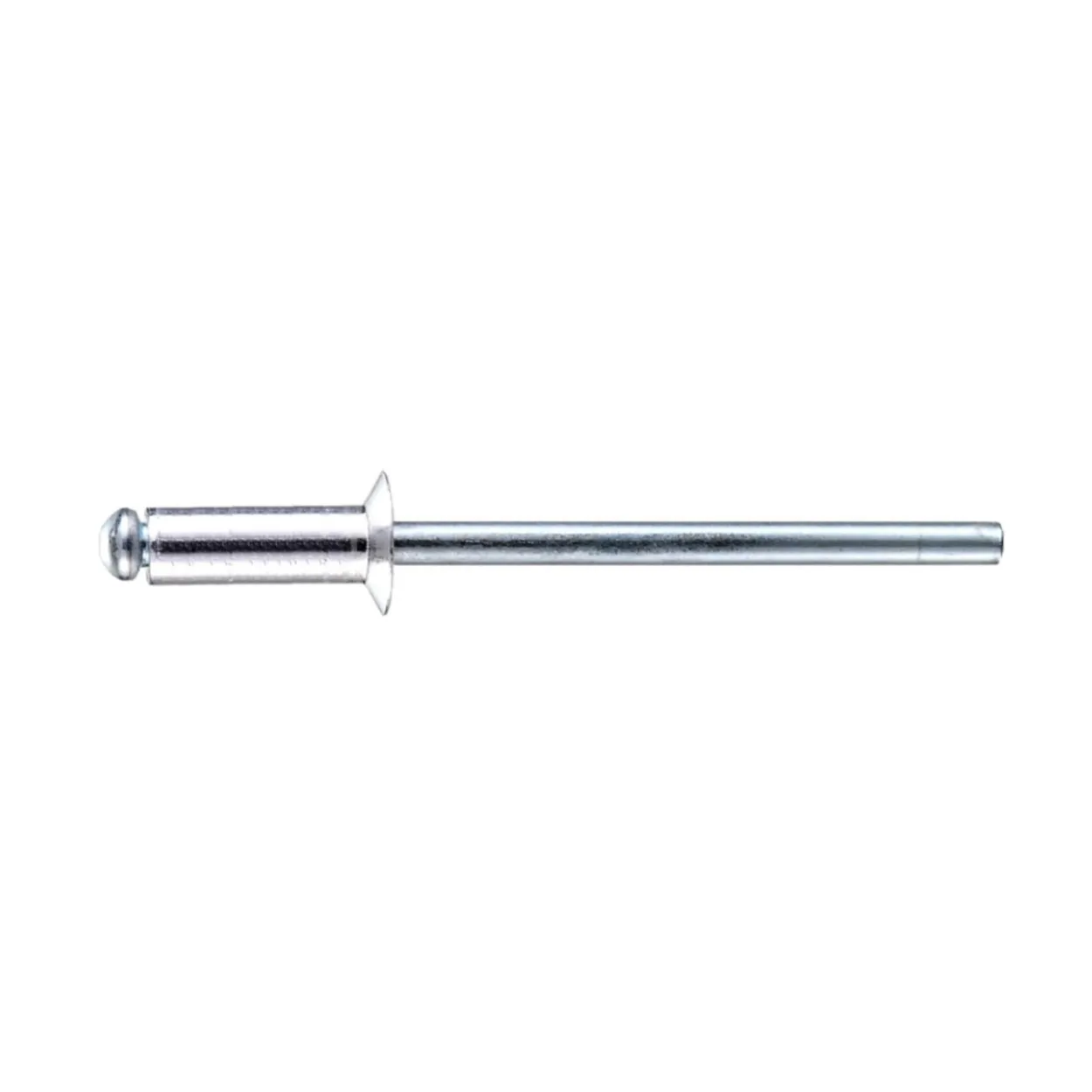 Remache tubular DIN-7337 cabeza avellanada aluminio