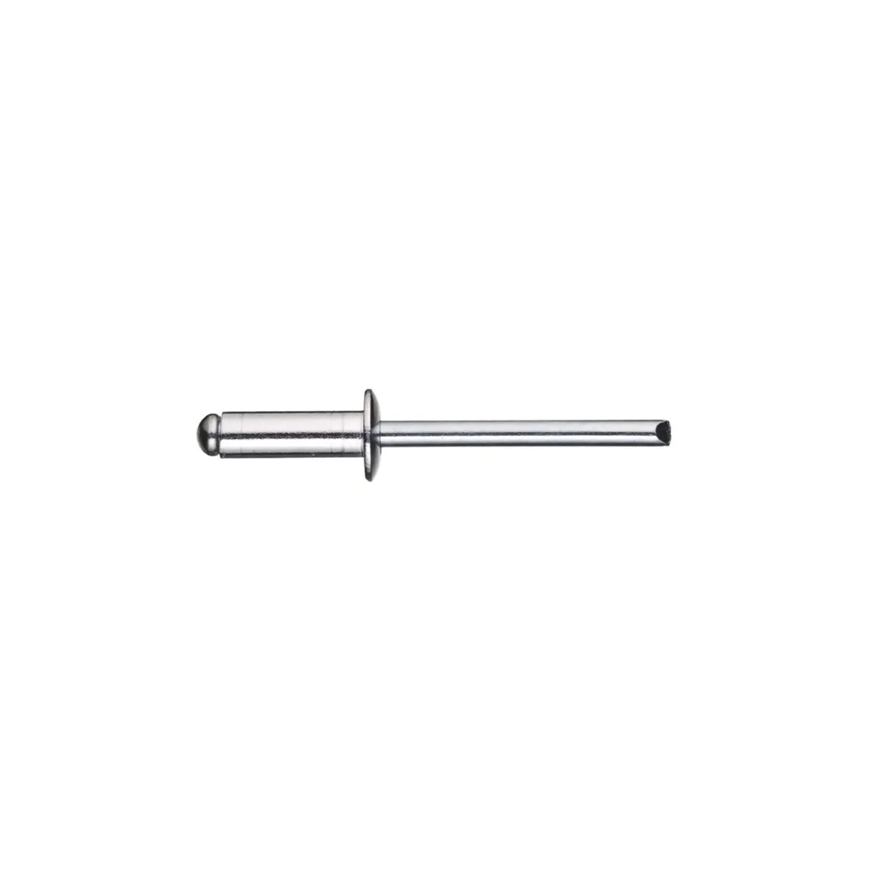 Remache tubular DIN-7337 estándar acero