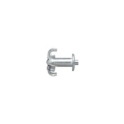 Remache tubular flor cabeza ancha aluminio
