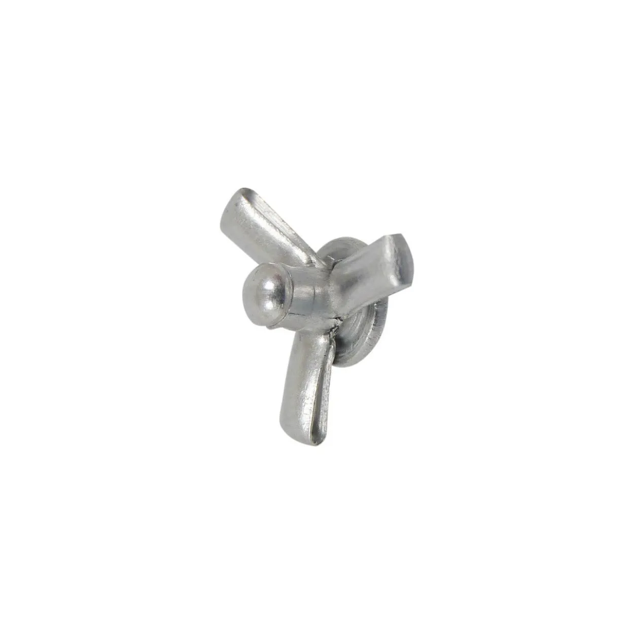Remache tubular tipo trébol cabeza ancha aluminio