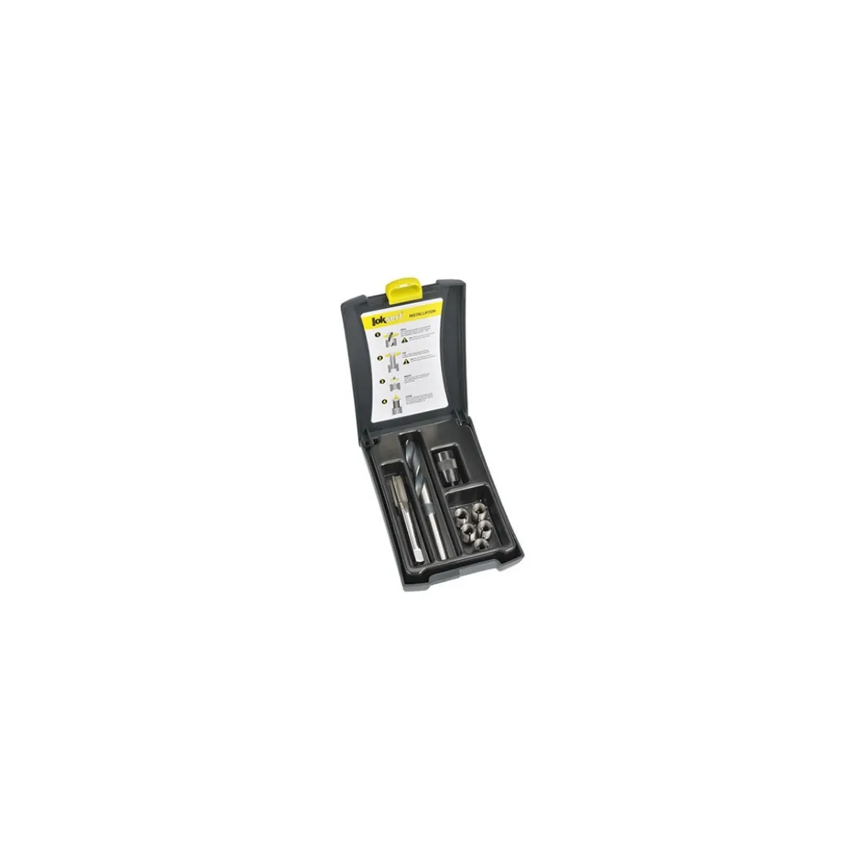 Set insertos autoblocantes Loksert UNC inoxidable