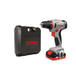 Taladro atornillador batería Crown 16V/2Ah