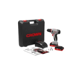 Taladro atornillador batería Crown 16V/2Ah