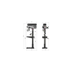 Taladro columna serie DH28 FS 400V