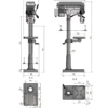 Taladro columna sobremesa D23 PRO 400V
