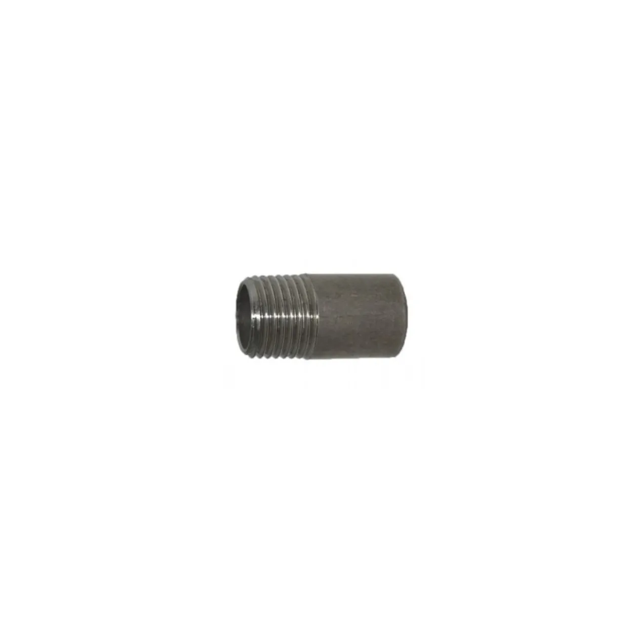 Tallo macho soldable acero pavonado