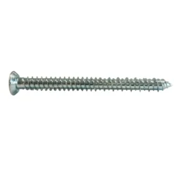 Tornillo directo hormigón cabeza plana cincado TORX