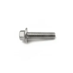 Tornillo hexagonal brida grafilada DIN-6921 inoxidable A2