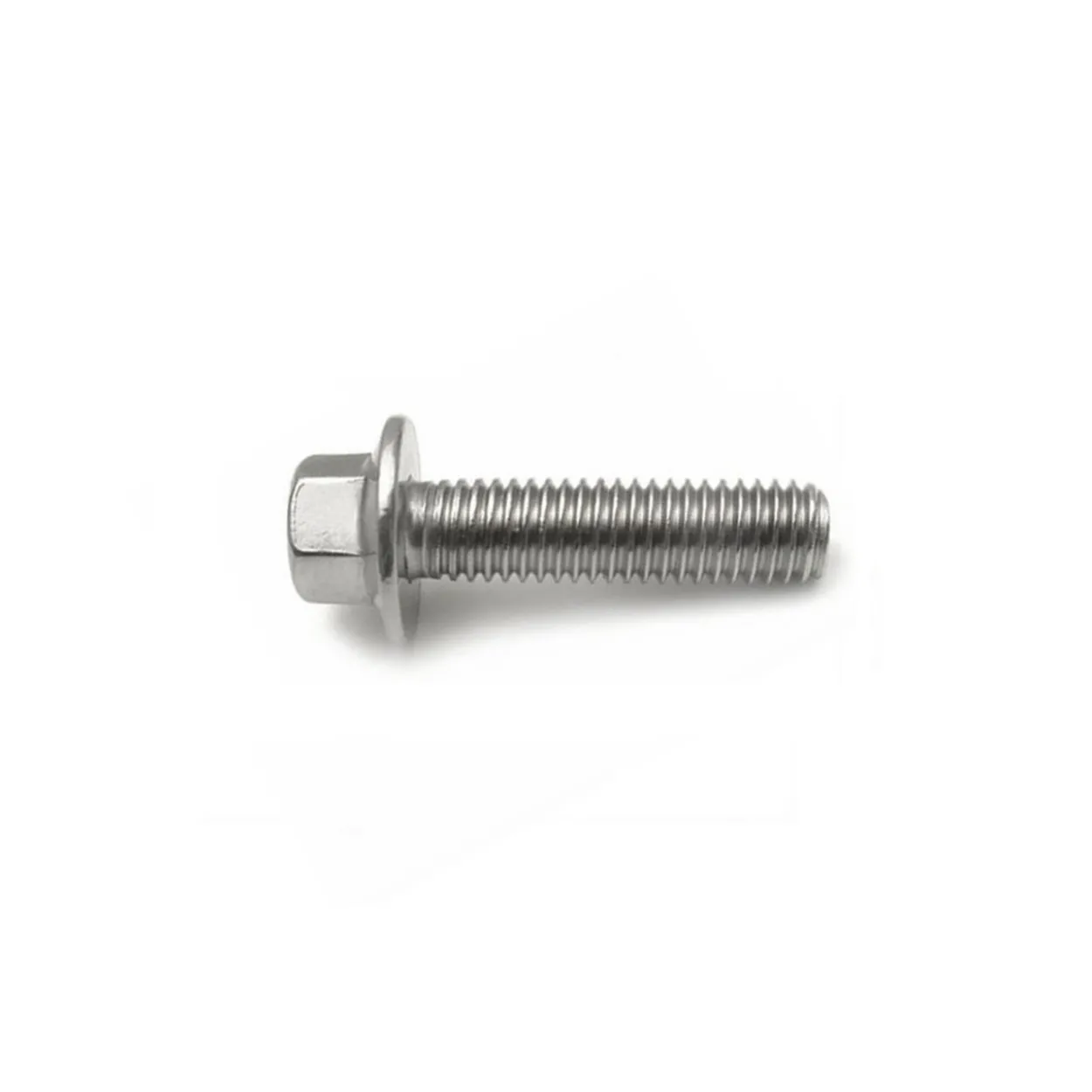 Tornillo hexagonal brida lisa DIN-6921 inoxidable A2