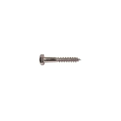 Tornillo hexagonal DIN-571 inoxidable A2