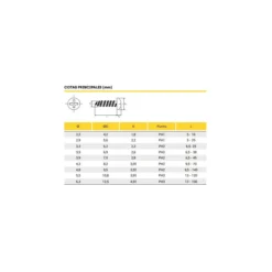Tornillo rosca chapa DIN-7981 cincado